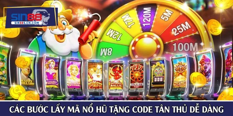 Các bước lấy mã nổ hũ tặng code tân thủ dễ dàng