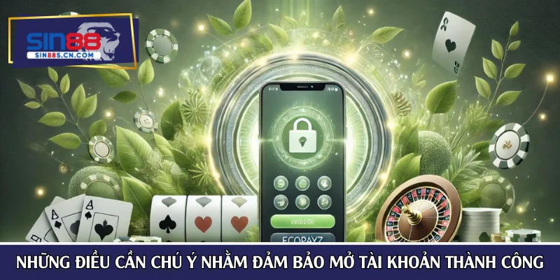 Những điều cần chú ý nhằm đảm bảo mở tài khoản thành công